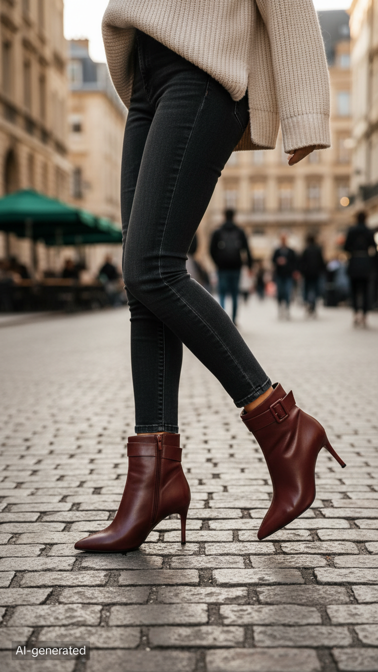 The Stiletto Short Booties